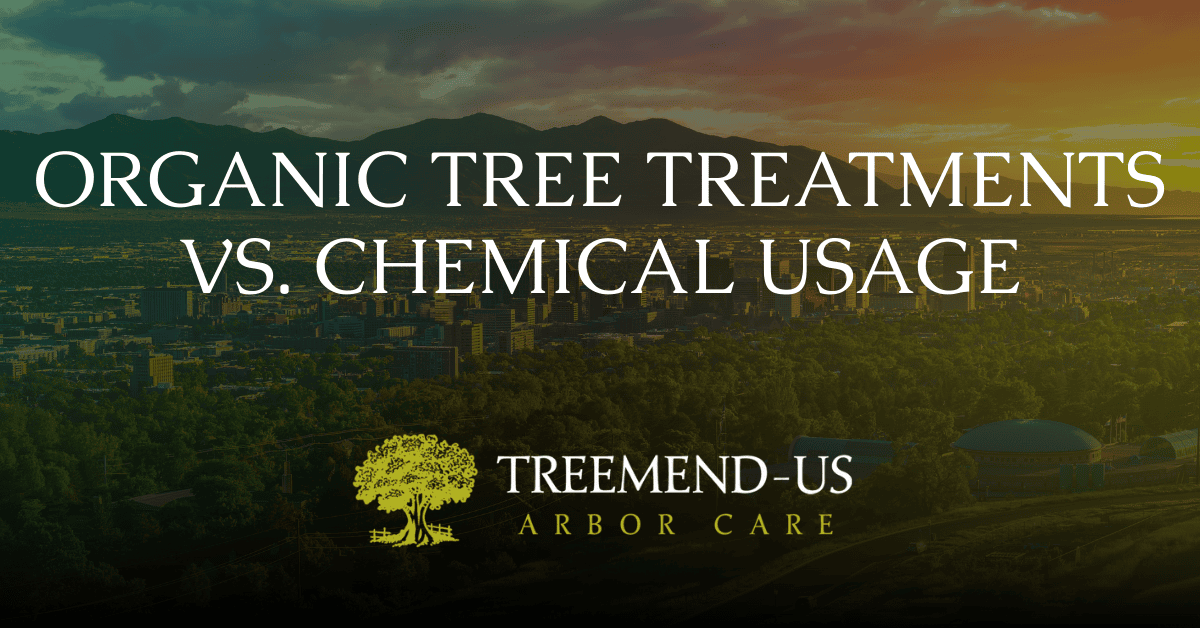 Organic Tree Treatments vs Chemical Usage 1 Organic Tree Treatments vs Chemical Usage